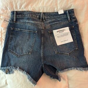 Klohe Kardashian Good American Jean Shorts.